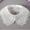 Decorative shawl fake collar