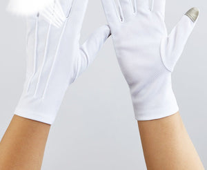 Driving gloves for women with two finger touch