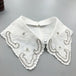 Retro hand made crystal collar for women