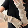 Half Finger Winter arm Sleeves for women