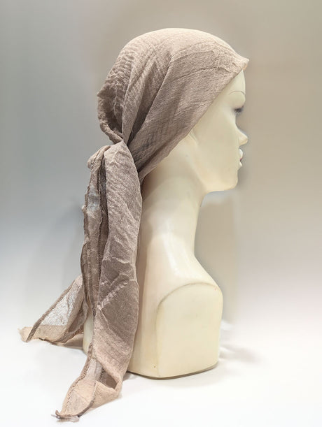 Crinkle Hijab Murabba scarf 90*90