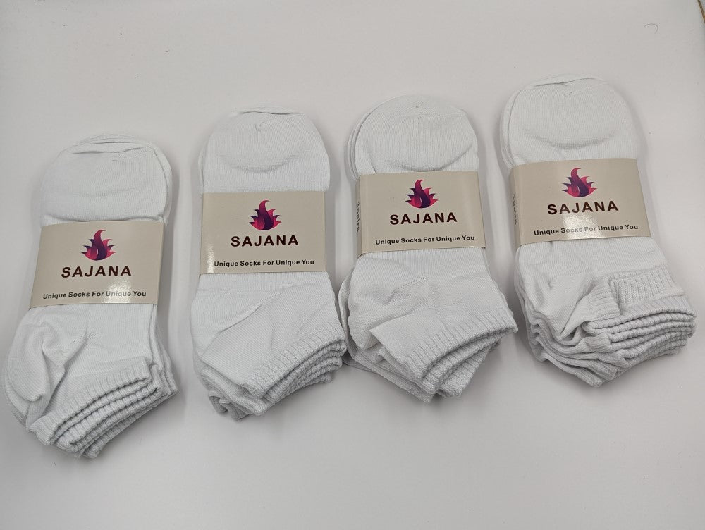 Ankle Socks for Adults | 12 Pair