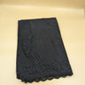 Cotton Double Stretch with Lace embroidery stiching in L shape