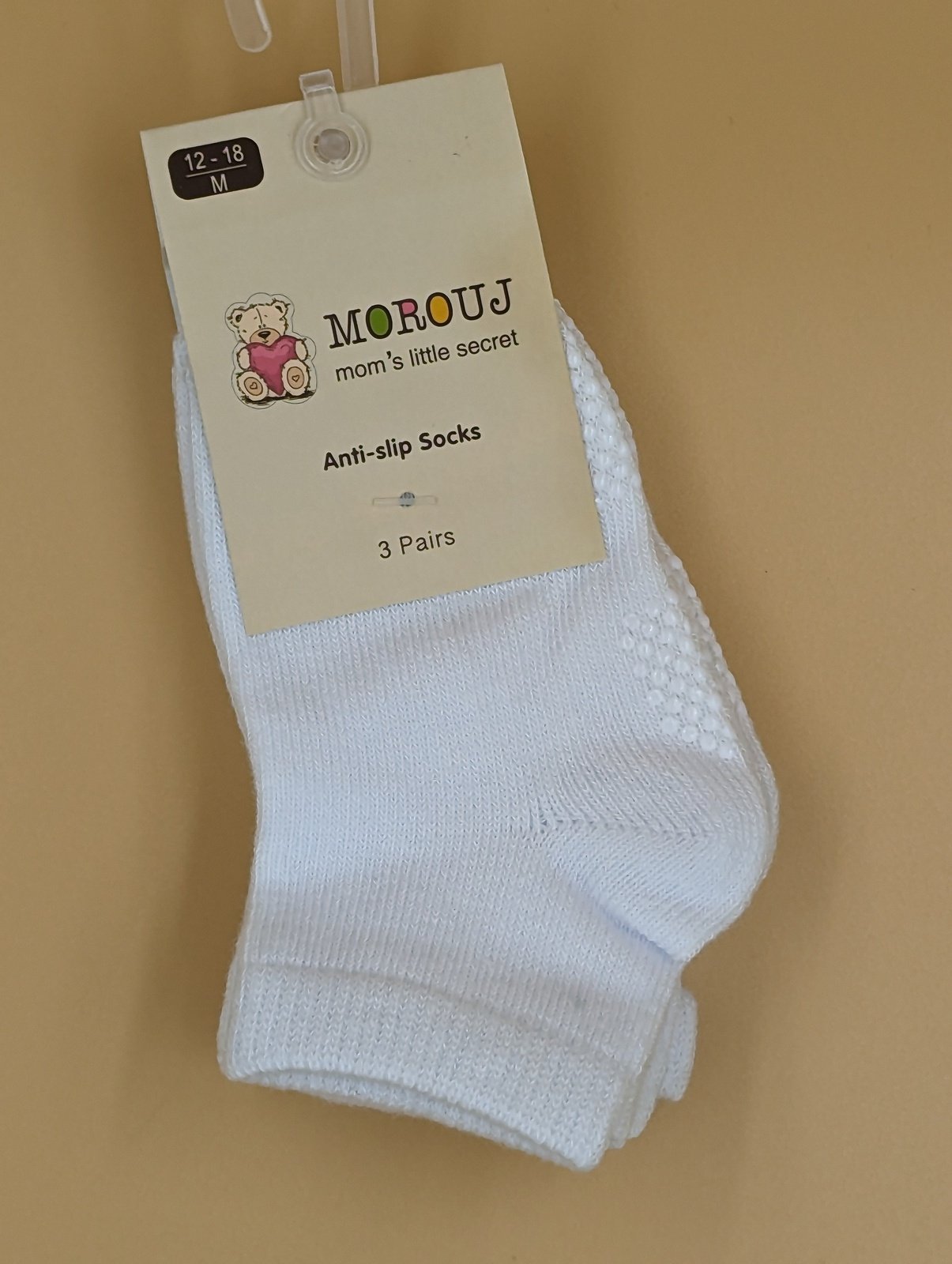 3 Pairs Baby Anti-Slip Rubber socks