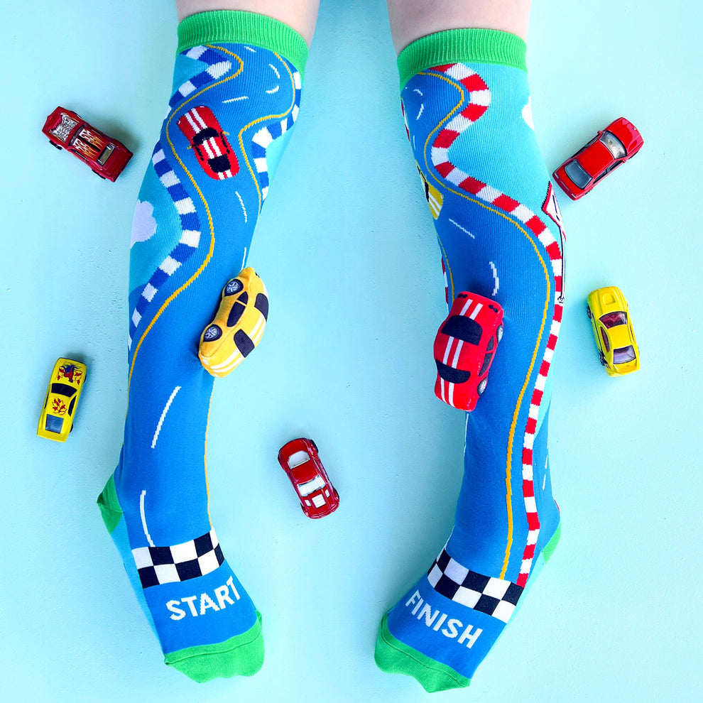 Crazy Cartoons Long Socks