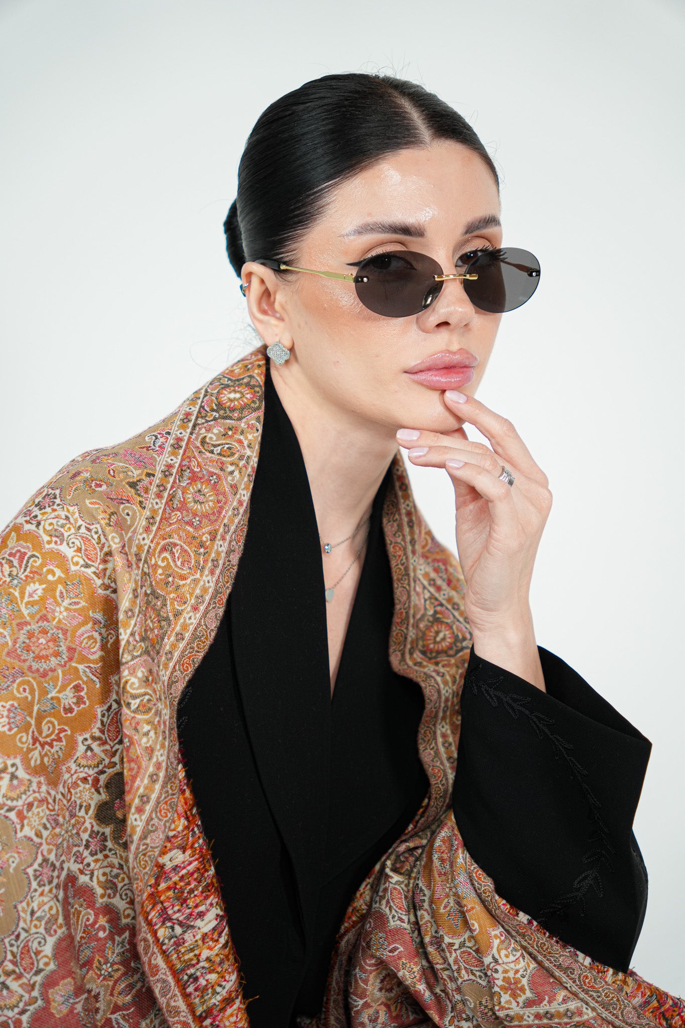 Kalamkari Pashmina Shawl