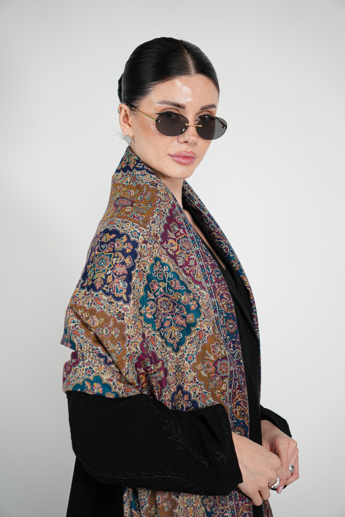 Kalamkari Pashmina Shawl