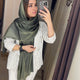 Metallic Mirai Masonic shawl for Eid