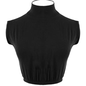 Turtle neck fake summer collar for women