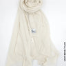 Shaash Turkey High Quality Scarf Light Beige / Plain (Hijab)