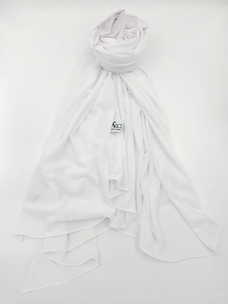 Turkey Malmal Hijab White / Plain Scarf (Hijab)