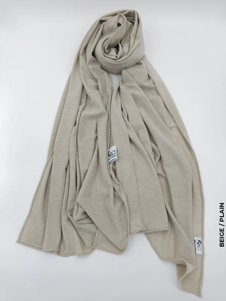 Turkey Malmal Hijab Beige / Plain Scarf (Hijab)