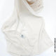Turkey Scarf Stitched Off White Beige (Hijab)