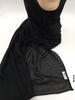 Turkey Scarf Stitched Black (Hijab)