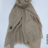 Taiyyab Light Weight Scarf Golden Beige Linen