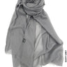 Taiyyab Light Weight Scarf Dusty Grey Linen