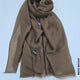 Taiyyab Light Weight Scarf Beige Brown Linen