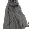 Taiyyab Light Weight Scarf Marl Grey Linen