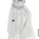 Taiyyab Light Weight Scarf Silver Linen