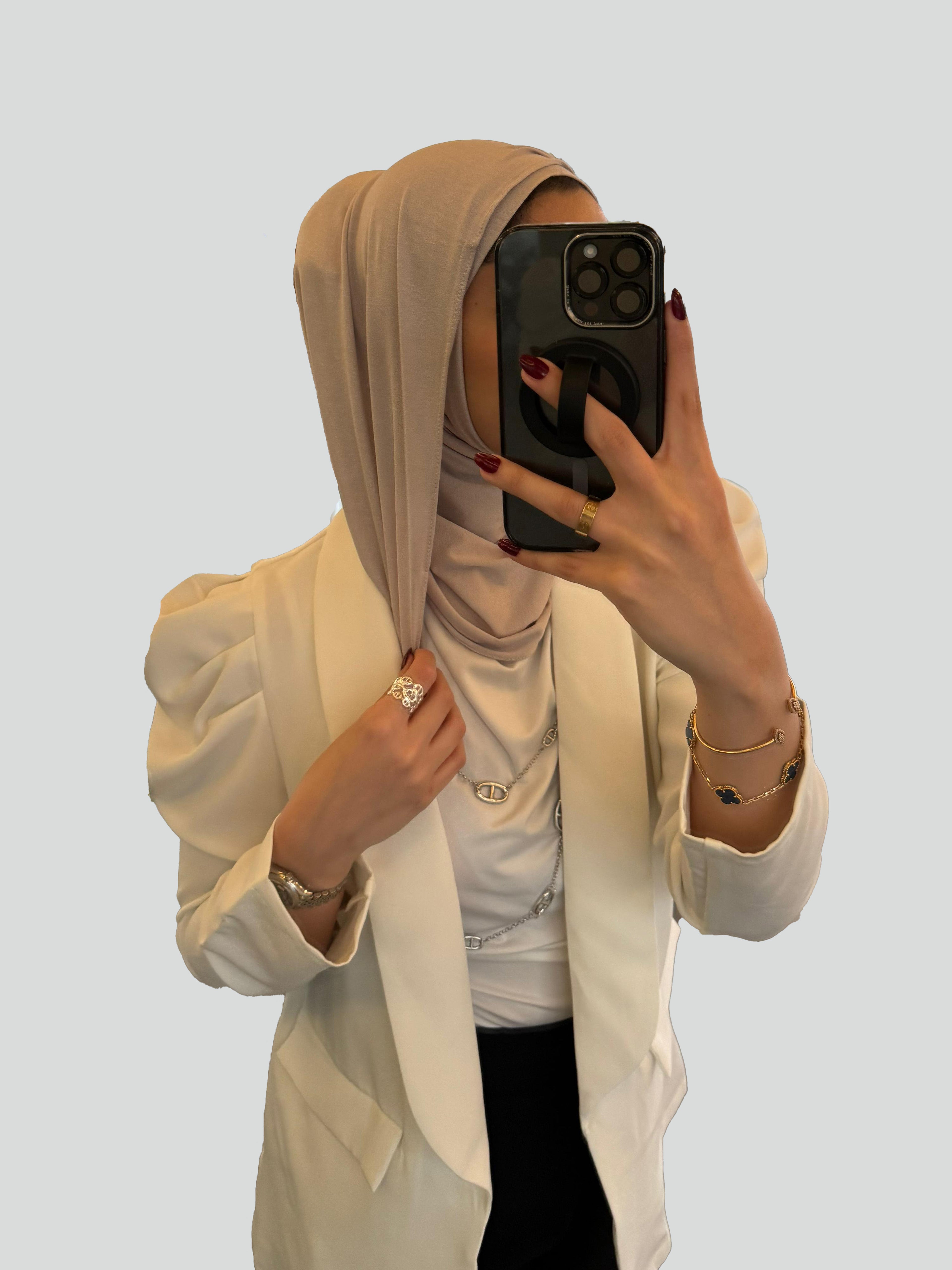 Cotton Italy Stretch Hijab