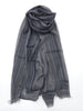 Frame Border Linen Scarf