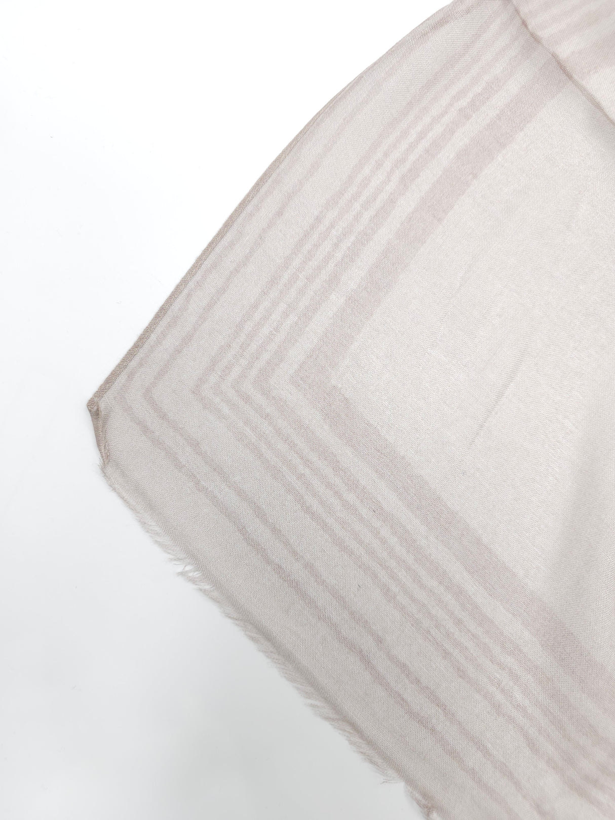 Frame Border Linen Scarf