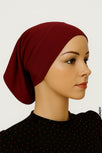 Amta Murabba Cap Undercap Burgundy undercaps