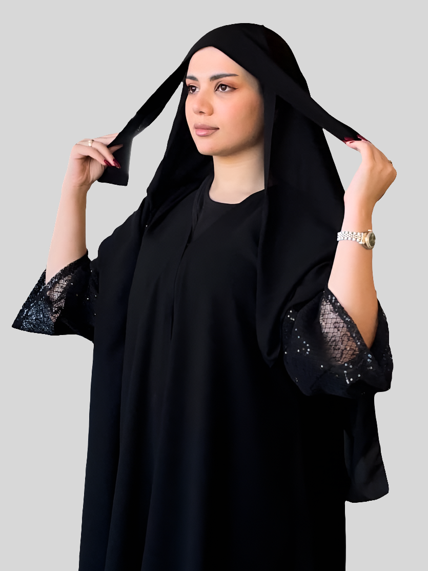 Fixed tie Rapta scarf for women