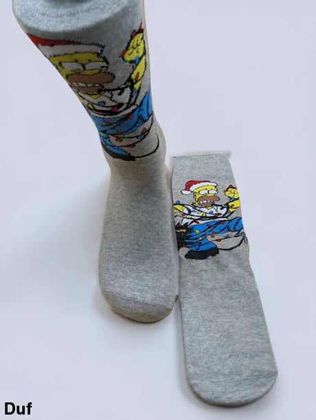 Cartoon Graphic Socks | Long Socks | Marvel Addition