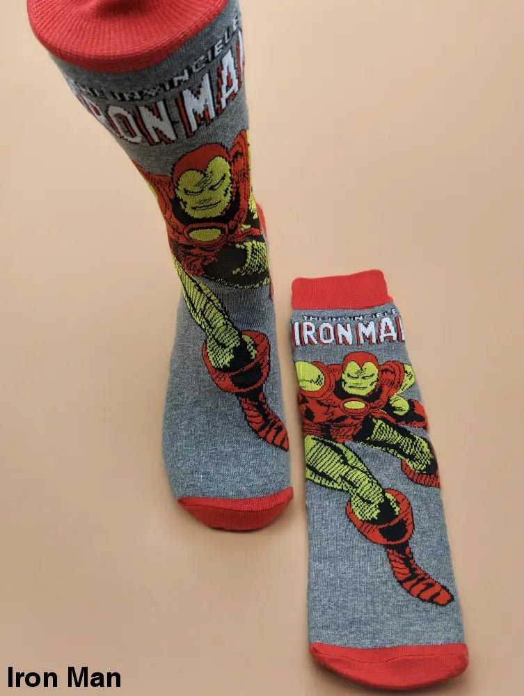 Cartoon Graphic Socks | Long Socks | Marvel Addition