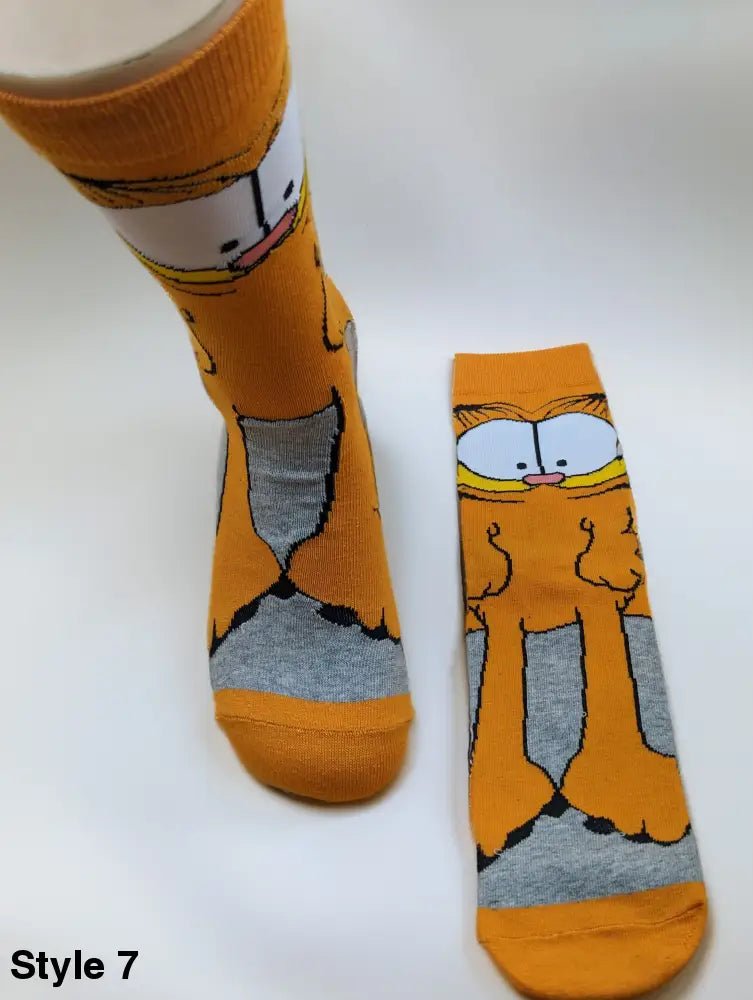 Cartoon Graphic Socks | Long Socks | Marvel Addition