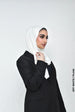 Cashmere Viscose Hijab Off White / Plain Scarf (Hijab)