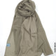 Chiffon High Quality Stitch Hijab Dark Beige Scarf (Hijab)