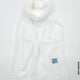 Chiffon High Quality Stitch Hijab Off White Scarf (Hijab)