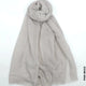 Comfort Linen Scarf for Summer Pink Beige Linen Scarf
