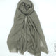 Comfort Linen Scarf for Summer Zaiti grey Linen Scarf