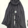 Cotton Italy Hijab | خام قطن ايطالي حجاب Dark Grey Scarf (Hijab)