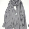 Cotton Italy Hijab | خام قطن ايطالي حجاب Grey Scarf (Hijab)