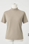 Cut Sleeves Cotton T-Shirt | Nus Kum Beige Winter Products