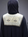 Fashionable Dickey Collar Black White Lines Collar