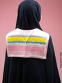Fashionable Dickey Collar Mukhattat Pink Collar
