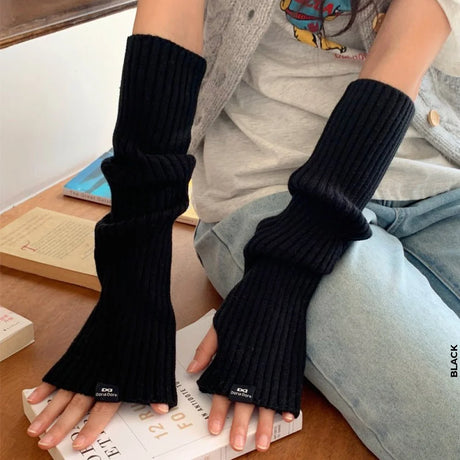 Half Finger Arm Sleeves for Winter