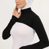 Ladies innerwear highneck with sleeves