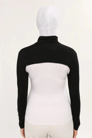 Ladies innerwear highneck with sleeves