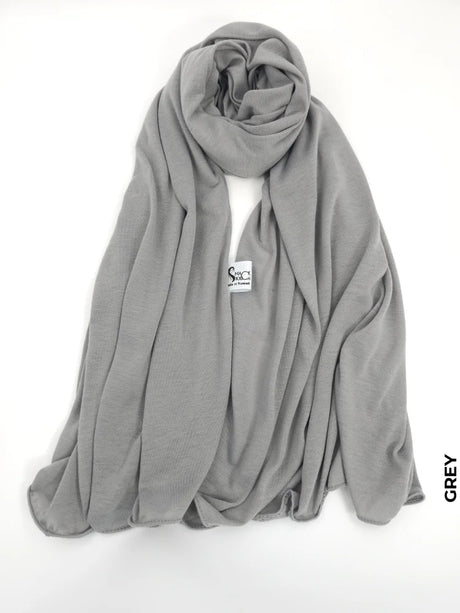 Japani Hijab | حجاب ياباني Grey Scarf (Hijab)