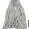 Japani Hijab | حجاب ياباني Silver Grey Scarf (Hijab)