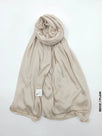 Kleenex Cotton Hijab Beige / Plain Scarf (Hijab)