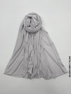 Kleenex Cotton Hijab Silver Grey / Plain Scarf (Hijab)