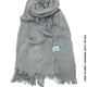 Kresha Thailendi Hijab Grey n Grey / Normal (175 x 75 cm) Linen Scarf