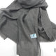 Lightweight Crystal Shawl Hijab Grey Scarf (Hijab)